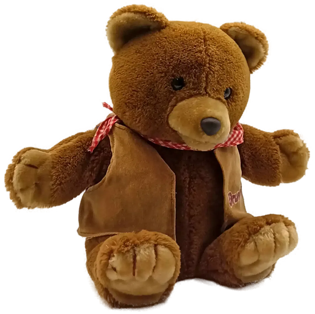 Brummel Vintage Teddy Bear mit integriertem Kassettenspieler - Bild 1