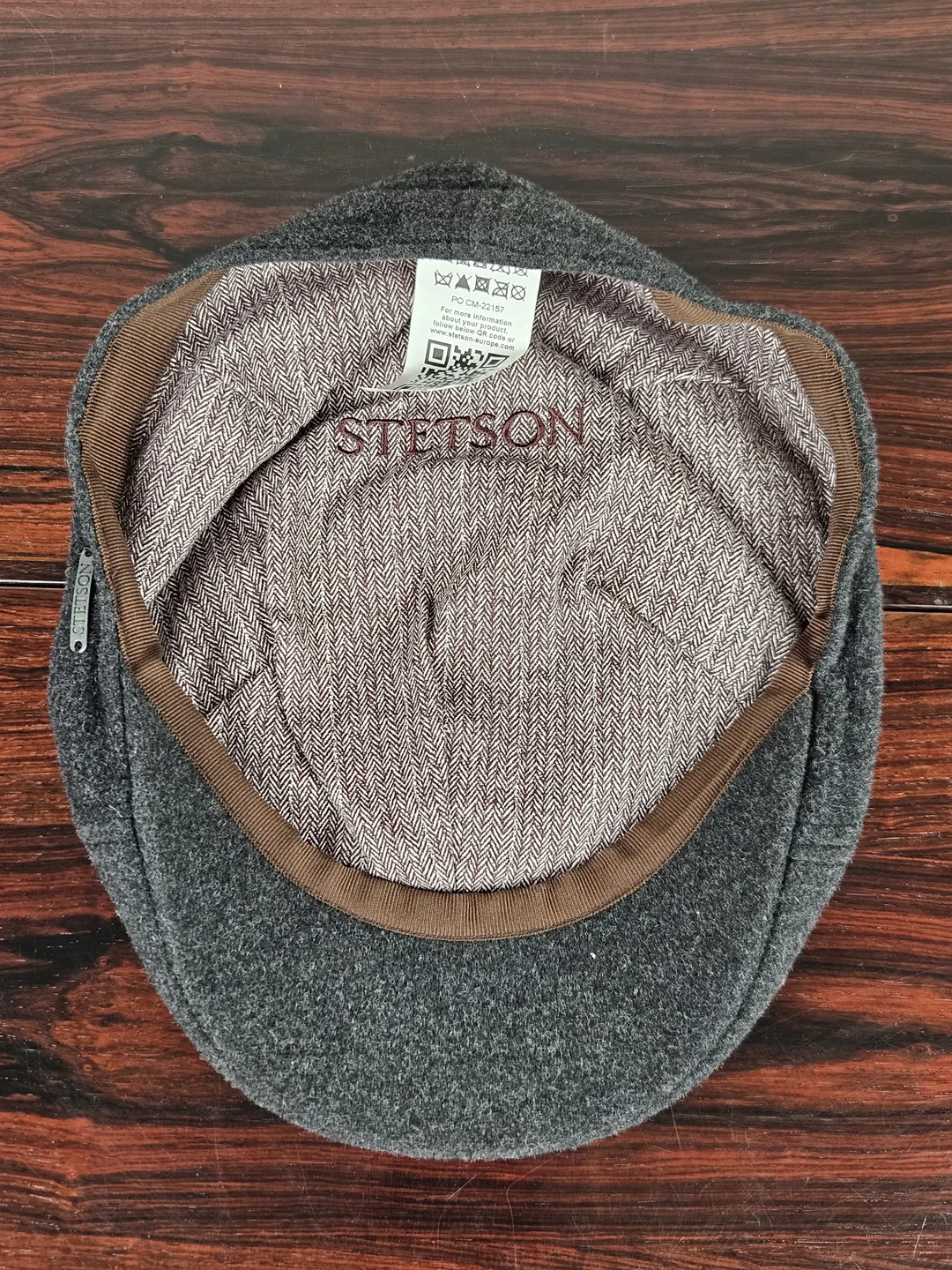 STETSON Herren Woll-Schiebermütze - Gr. XXL – Bild 4
