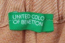 United Colors of Benetton Kinderhose orange Gr. 90 - Bild 3