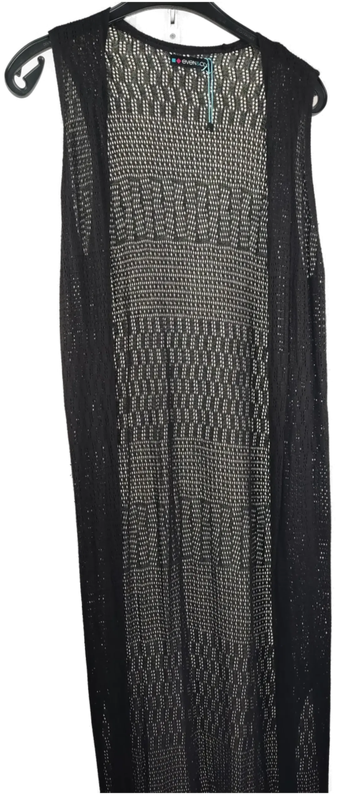 Even & Odd langes Gilet ohne Ärmel schwarz - S/36 - Bild 1