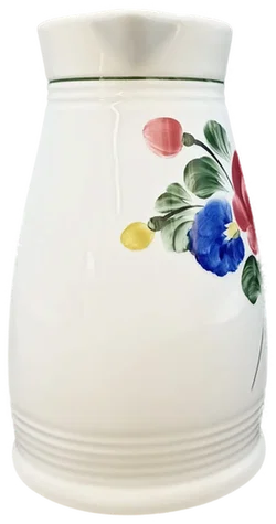 Lilienporzellan Austria - Alpenflora Glühweinkrug/Wasserkrug groß - Bild 3