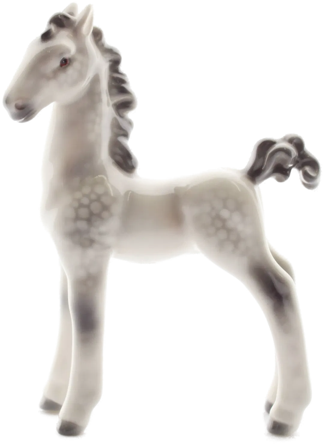 Thomas Porzellan Pferd Fohlen – Austria – Vintage Figur – handbemalt – ca. 18 cm - Bild 1