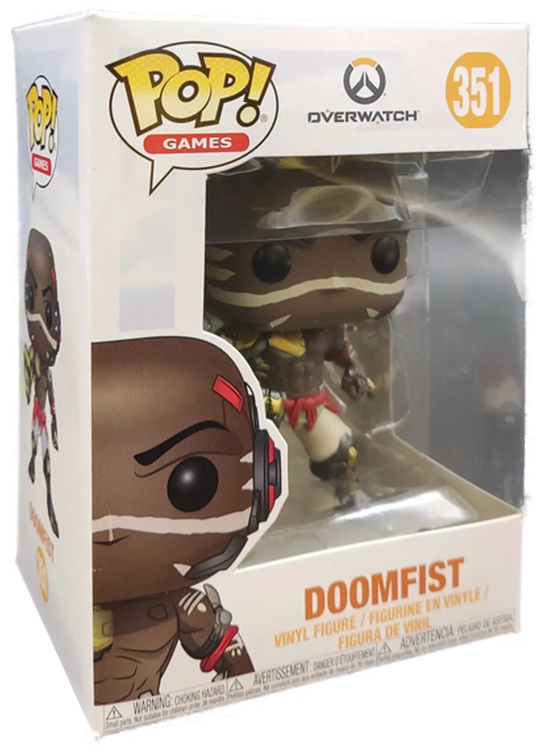 Funko Pop! Overwatch Doomfist 351 Vinyl-Sammelfigur (OVP) – Bild 1