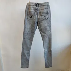 Heine Damen Jeans grau - Gr. 44 - Bild 2