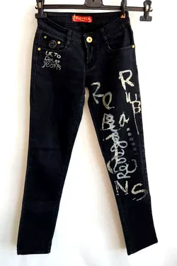 Reverse Damenjeans, schwarz - Gr. XS/34 - Bild 1