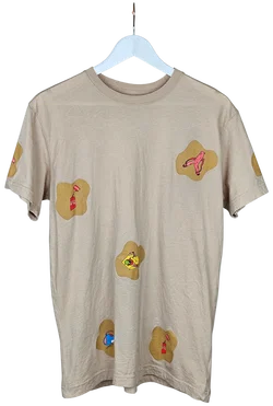 Illegal Civilization Herren T-Shirt, beige - Gr. M