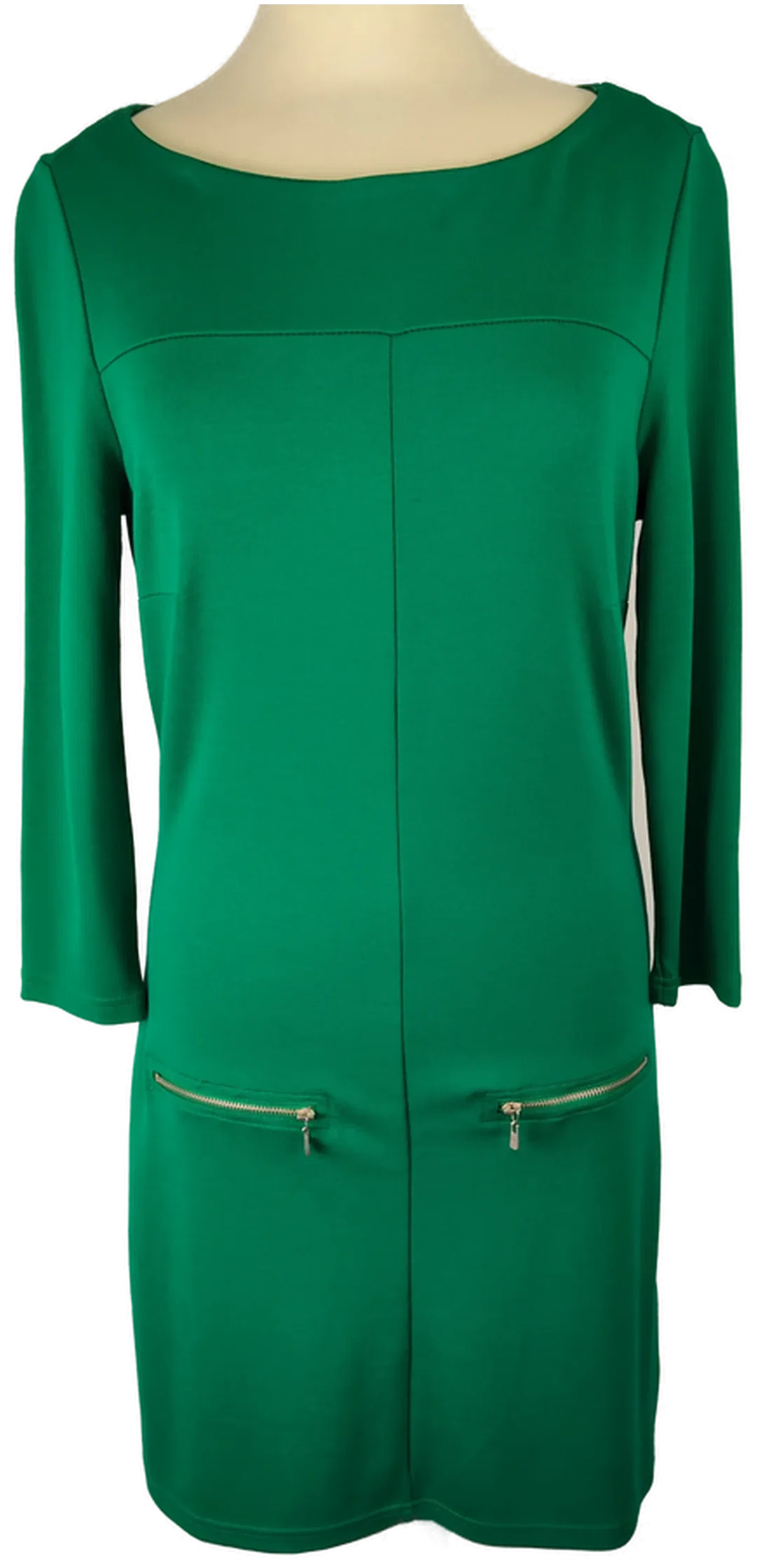 Minikleid Yessica (Gr. 36) Viskose Unifarben | Festlicher Charme – Bild 1