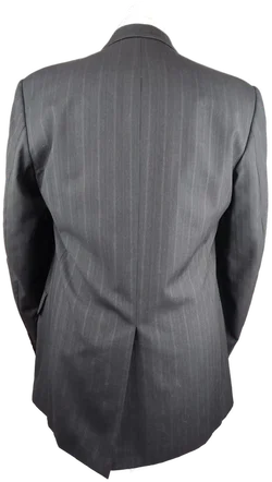 Herren Anzug Sonstige Reine Schurwolle Gestreift | Wie Neu; chemisch gereinigt - Bild 3