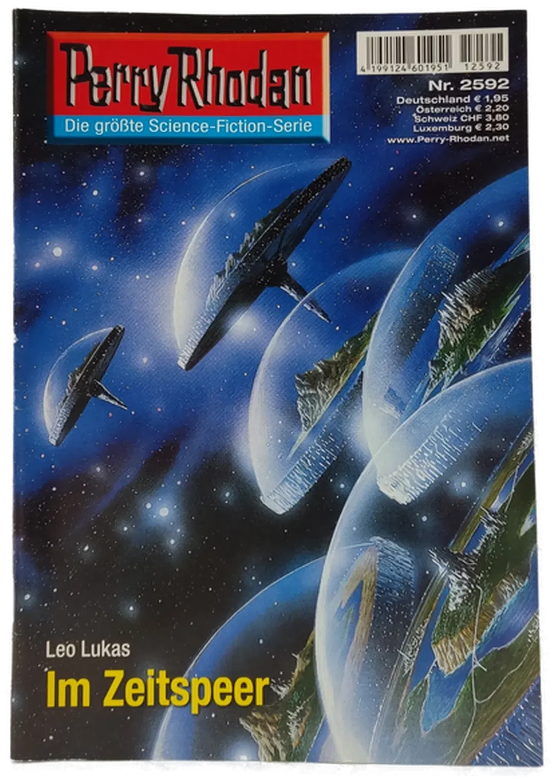 Romanheft Perry Rhodan Im Zeitspeer Erstauflage Nr. 2592 - Bild 2