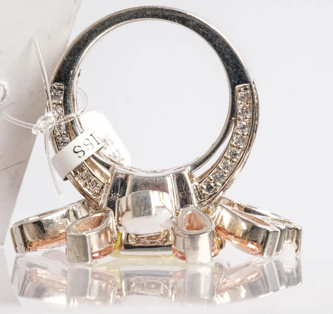 Thomas Sabo Ring 925 grün / weiss – Bild 2