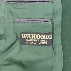Wakonig Trachten Herrensakko grau, grün - M - Bild 4