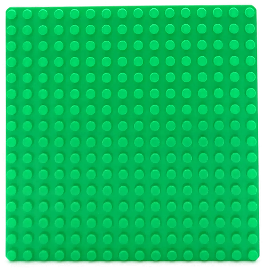 LEGO Grundplatte 13 x 13 cm hellgrün - Bild 1