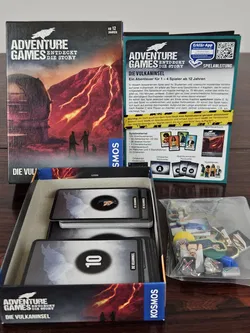 ADVENTURE GAMES Entdeckt die Story - Die Vulkaninsel - - KOSMOS - Bild 3