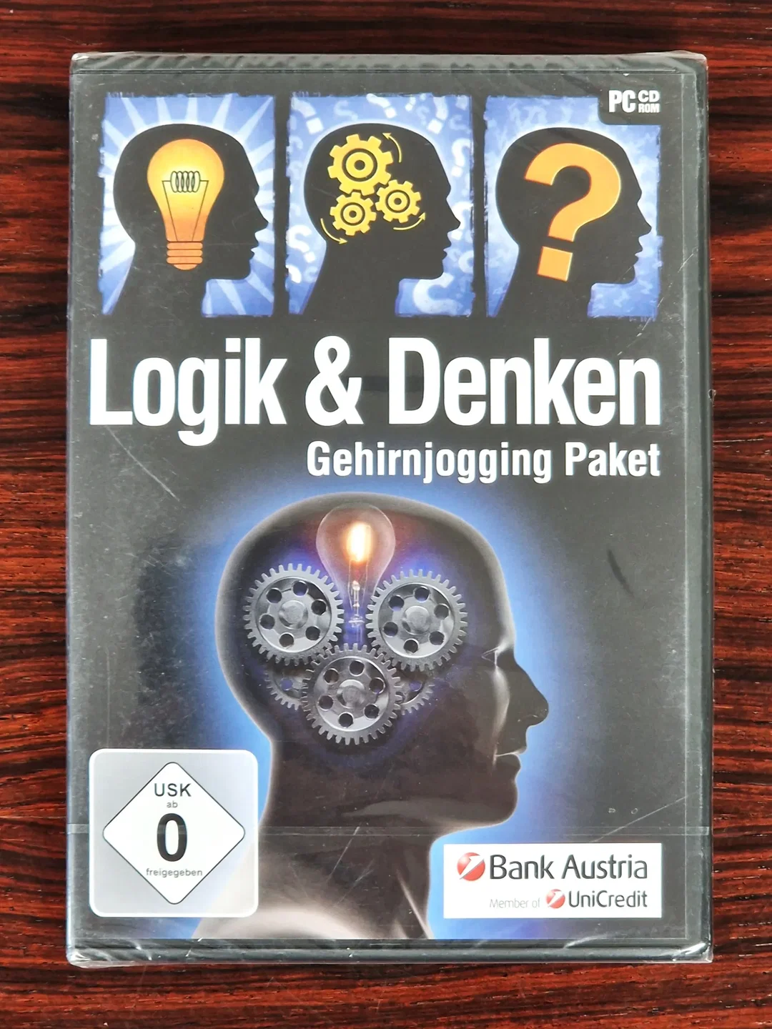Logik & Denken - Gehirnjogging Paket - PC-Spiel - CD-ROM – Bild 1