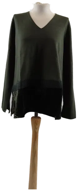 Luisa Cerano  Damen Pullover Farbe Olivengrün  - Bild 6