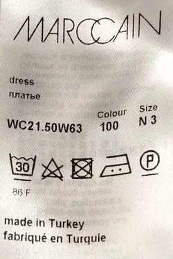 Marc Cain Midikleid gemustert Gr. M - Bild 3