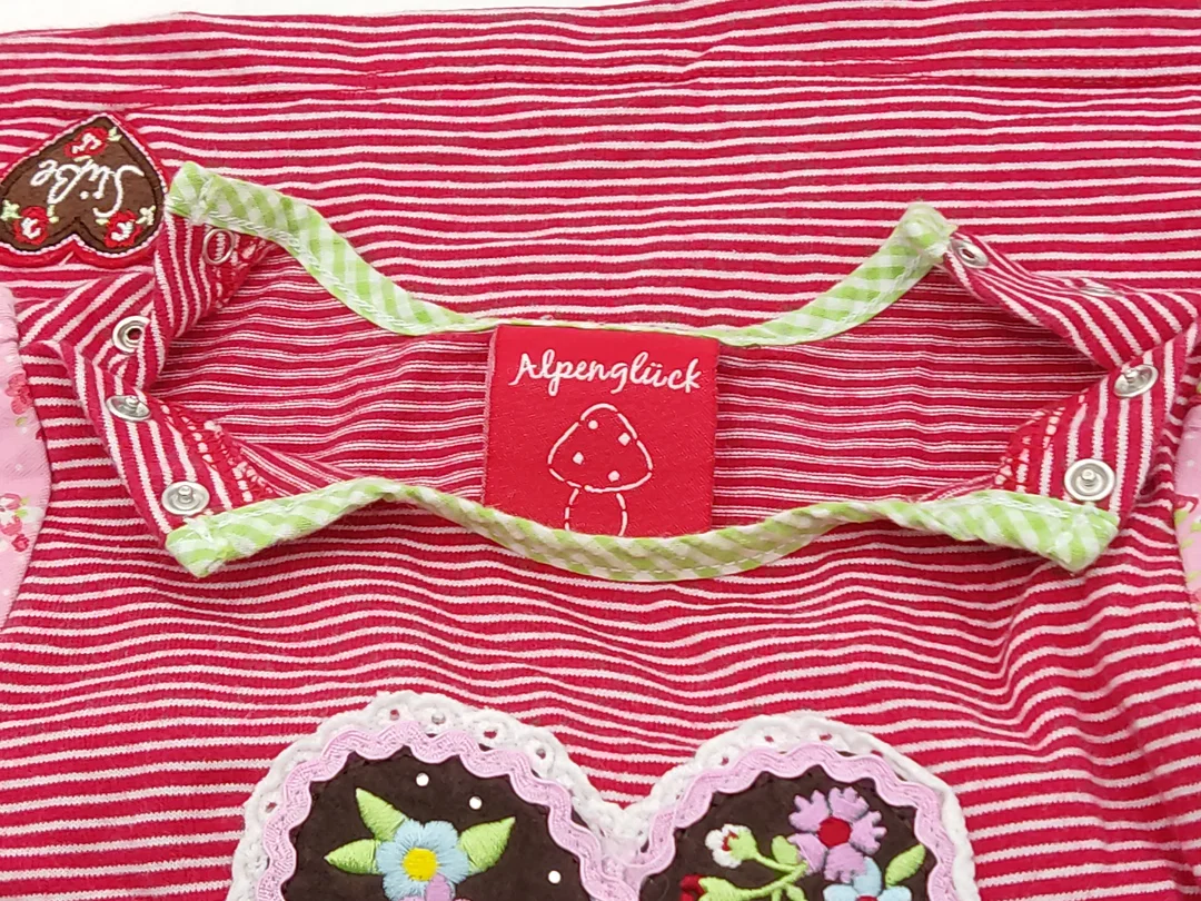 Alpenglück Bondi  Kinder T-Shirt mehrfarbig Gr. 86 – Bild 3