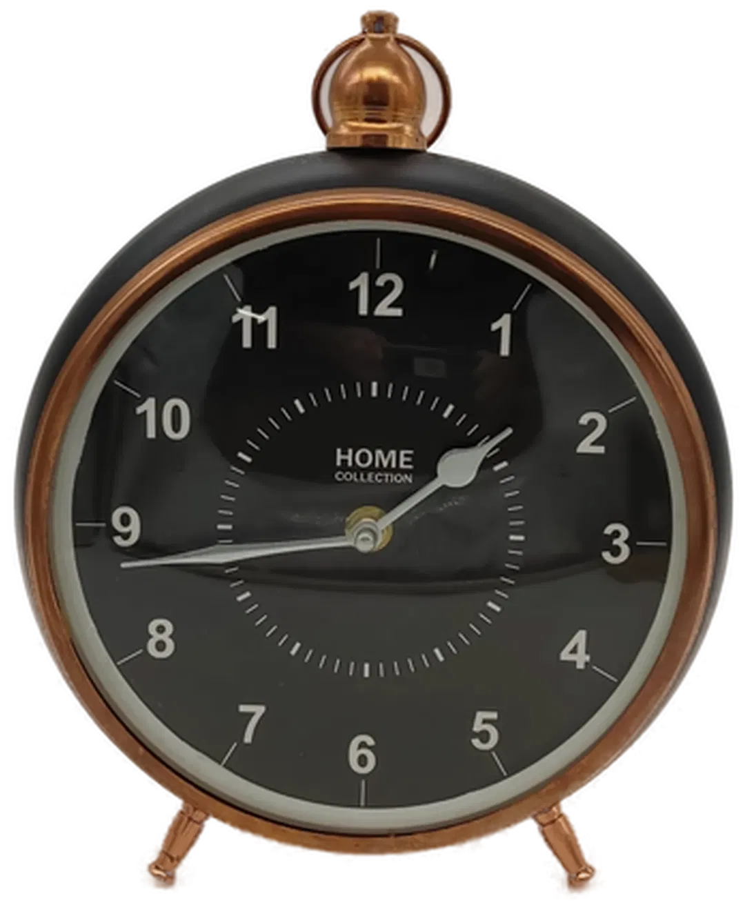 Uhr Home Collection schwarz/kupfer Höhe ca 26cm - Bild 1