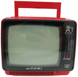Vintage Mini Fernsehgerät 