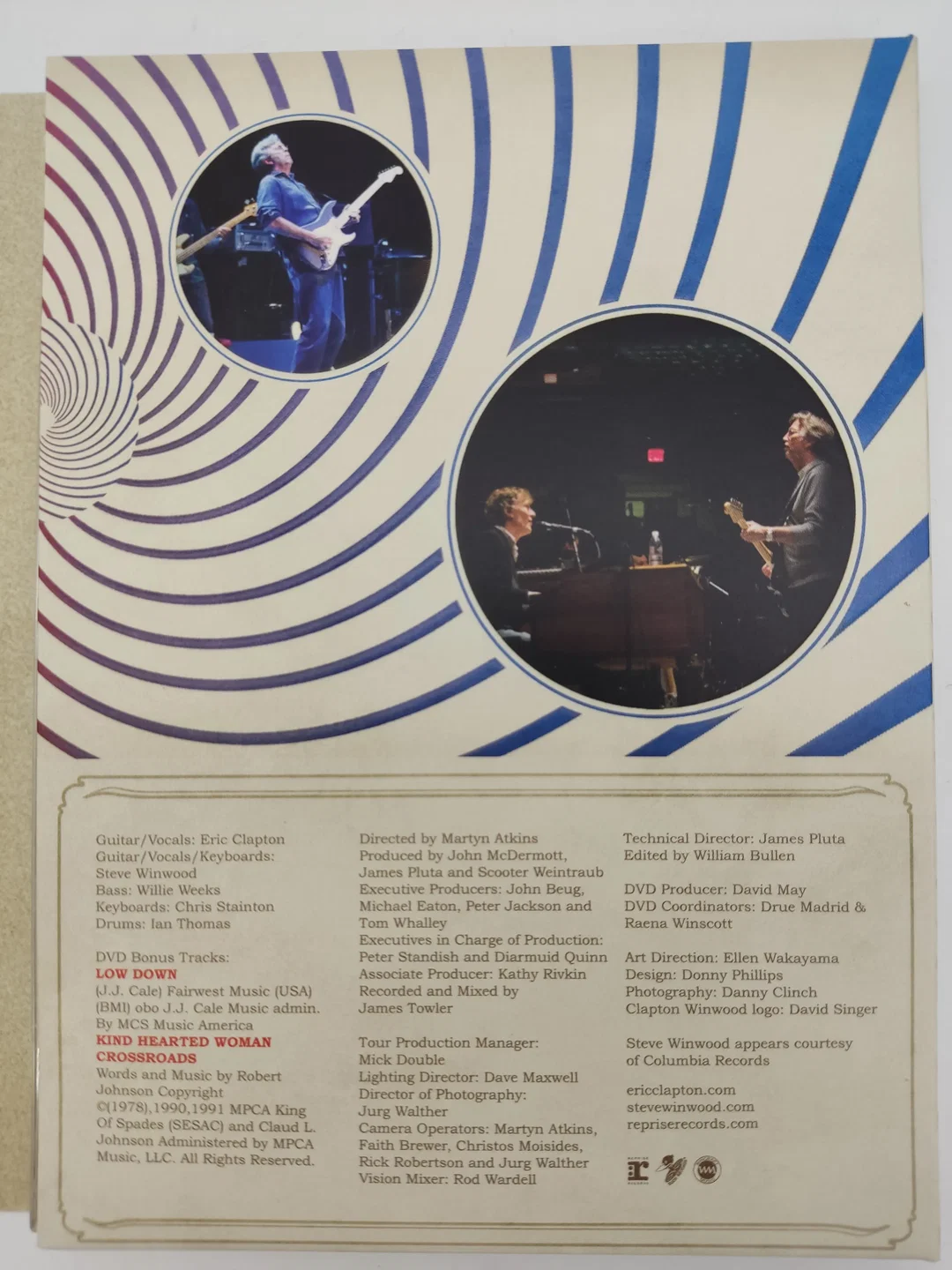 DVD - Eric Clapton and Steven Winwood - Live From Madison Square Garden  – Bild 6