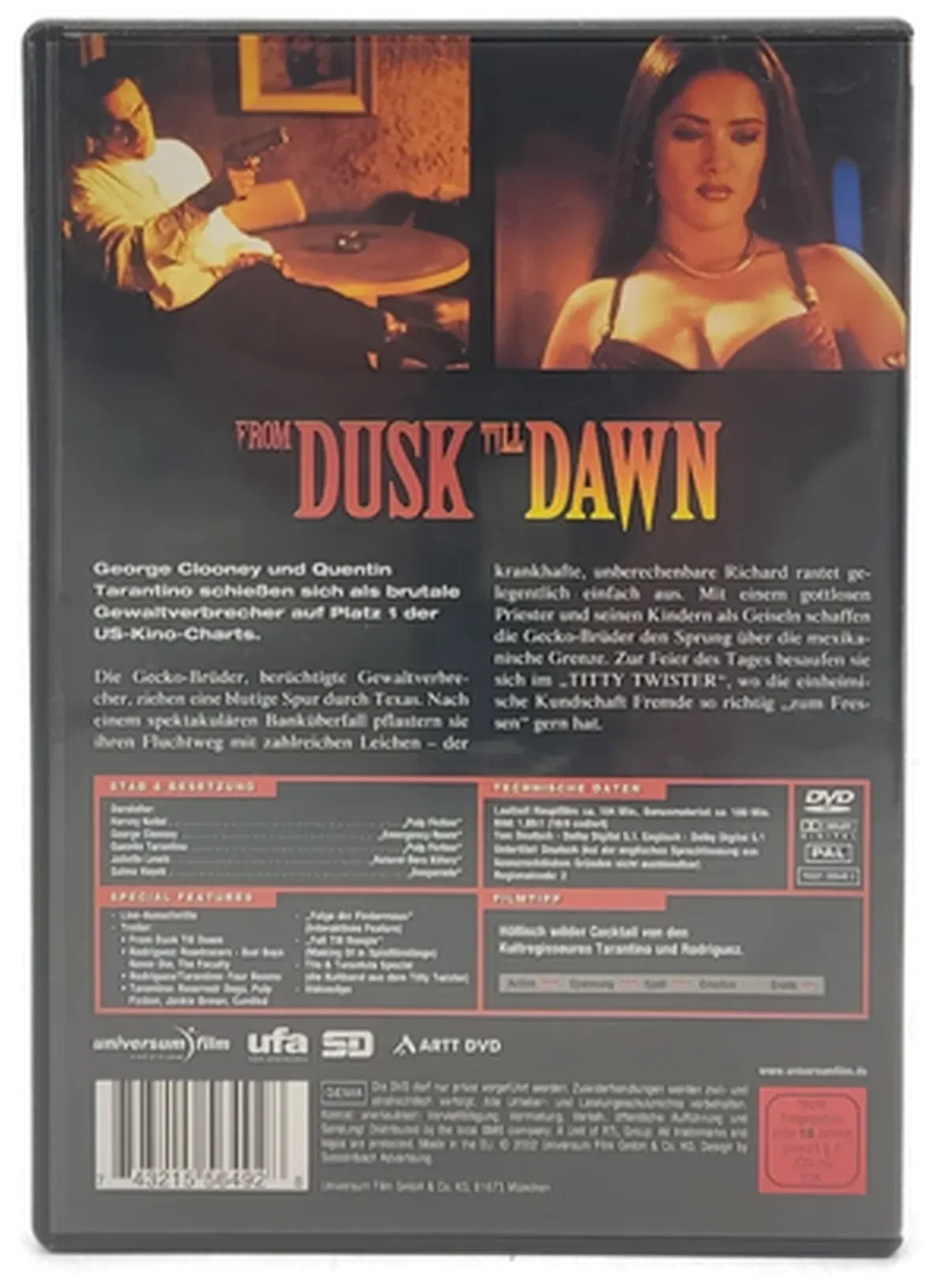 DVD 2 Discs "From Dusk Till Dawn" mit George Clooney und Juliette Lewis – Bild 2