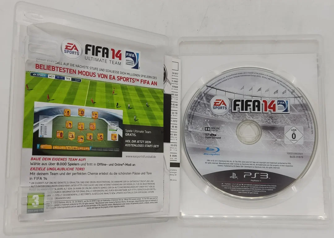 Playstation Sony PS3 Spiel EA Sports FIFA 14 – Bild 3