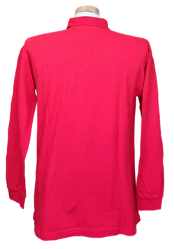Lacoste Herren Langarm Polo rot Gr. XL – Vorschau 2