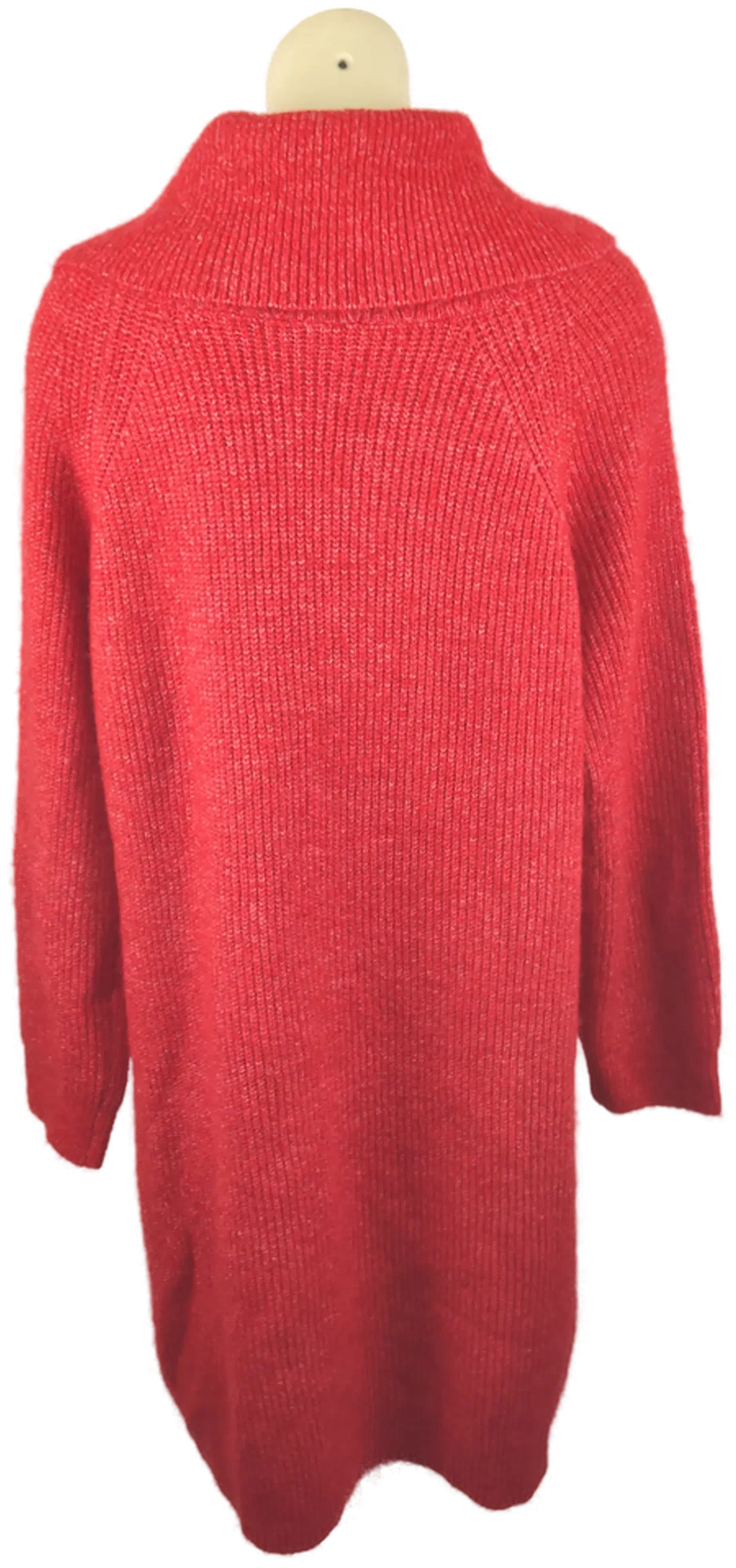 BENOTTI Midikleid in Rot mit Rollkragen | Kuscheliger Stil – Bild 3