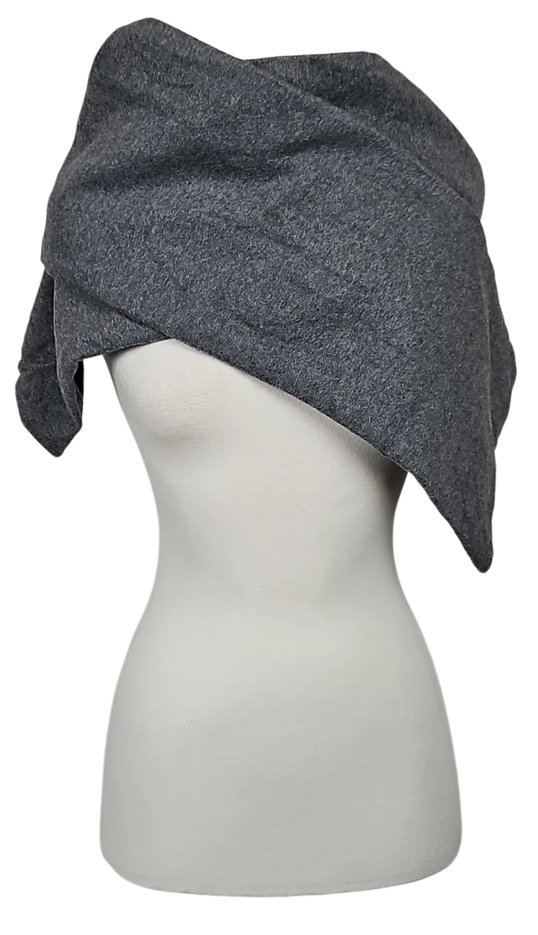 Schal Damen, grau/schwarz – Bild 2