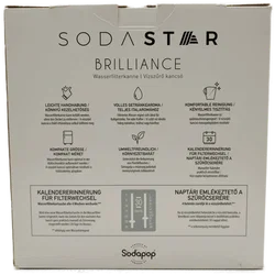 Wasserfilterkanne Soda Star Transparent inkl. Filterkartusche | Wie Neu - Bild 3