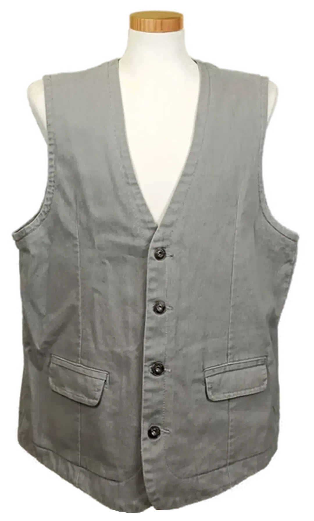 Janvanderstorm Herren Weste grau Gr. 60 - Bild 1