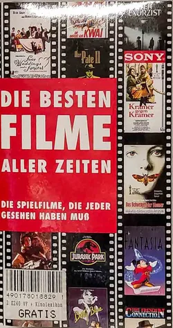 Sony Premium VHS-Set mit „Die besten Filme aller Zeiten“ Buch – Retro-Kino pur - Bild 1
