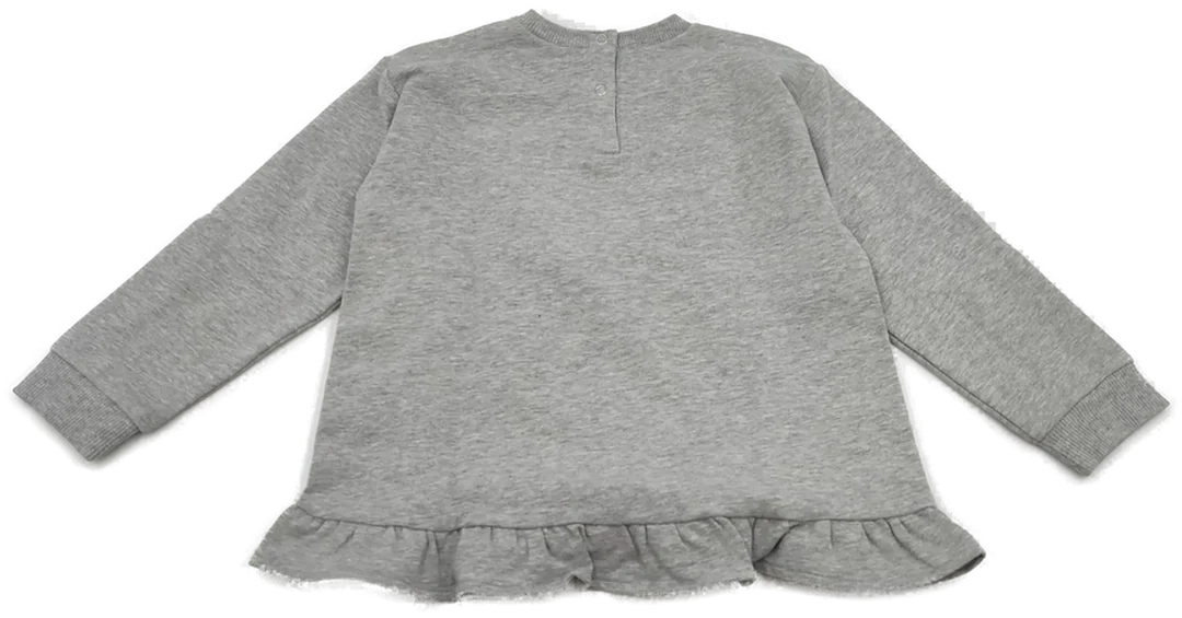 United Colors of Benetton Kinderpullover grau Gr. 104 – Bild 2