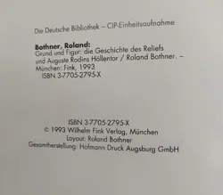 Grund und Figur: die Geschichte des Reliefs und Auguste Rodins Höllentor - Roland Bothner - Bild 4