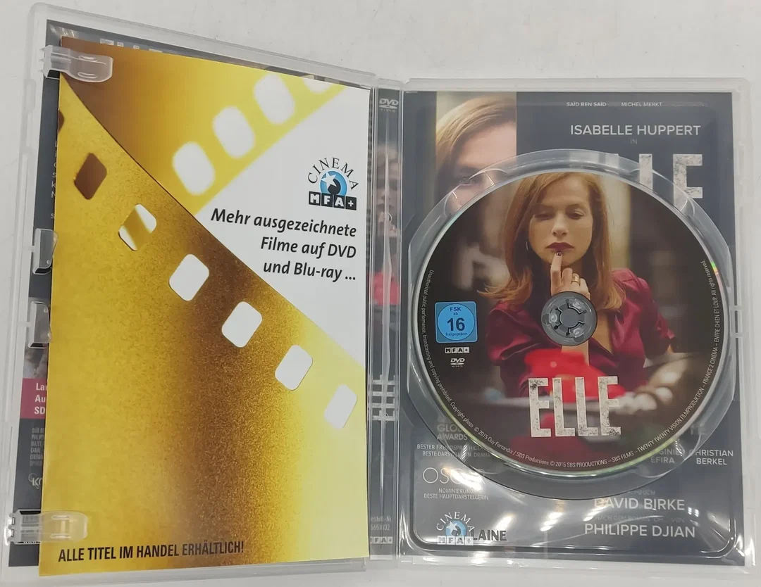 DVD "ELLE" mit Isabelle Huppert ein Film von Paul Verhoeven – Bild 3