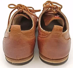 No Brand Herren Lederschuhe braun Gr. 41 – Vorschau 3