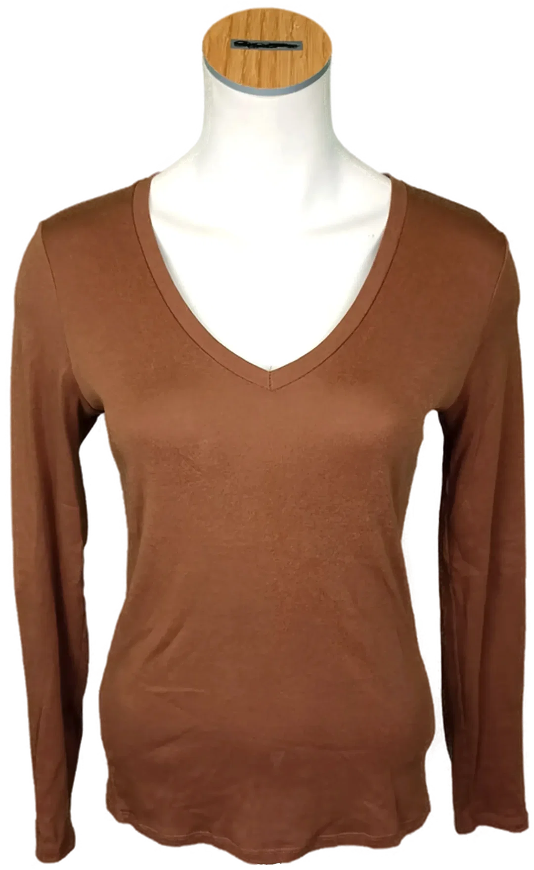 United Colors of Benetton Damenshirt braun Gr. S – Bild 1
