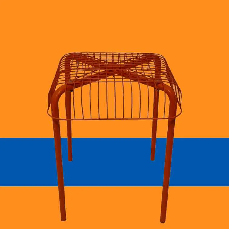 Vintage Västerön Design-Hocker aus Metal von Ikea, 1990er, 2er Set - Bild 1