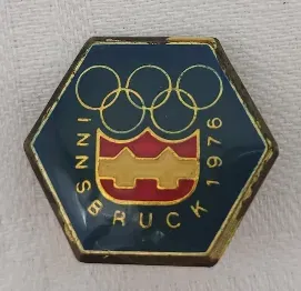 Anstecknadel - Olympische Winterspiele Innsbruck 1976 - Bild 2