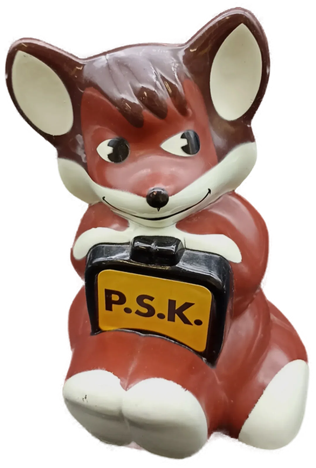Vintage Spardose Postfuchs P.S.K. – Bild 2