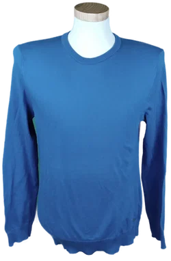 Hugo Boss Herrenpullover blau Gr. L – Vorschau 1