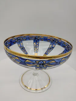 Handbemalte dekorative Glasschale - Sehr gute Qualität - Bild 5