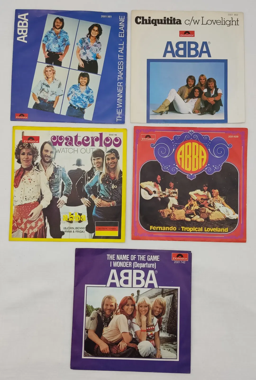 Single Langspielplatten - ABBA -Konvolut  5 Stück - Bild 2