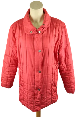 BIAGGINI Damenjacke in Korallrot | Winter-Klassiker
