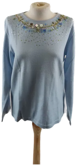 Olsen Damen Pullover mit Pailletten  - Bild 6