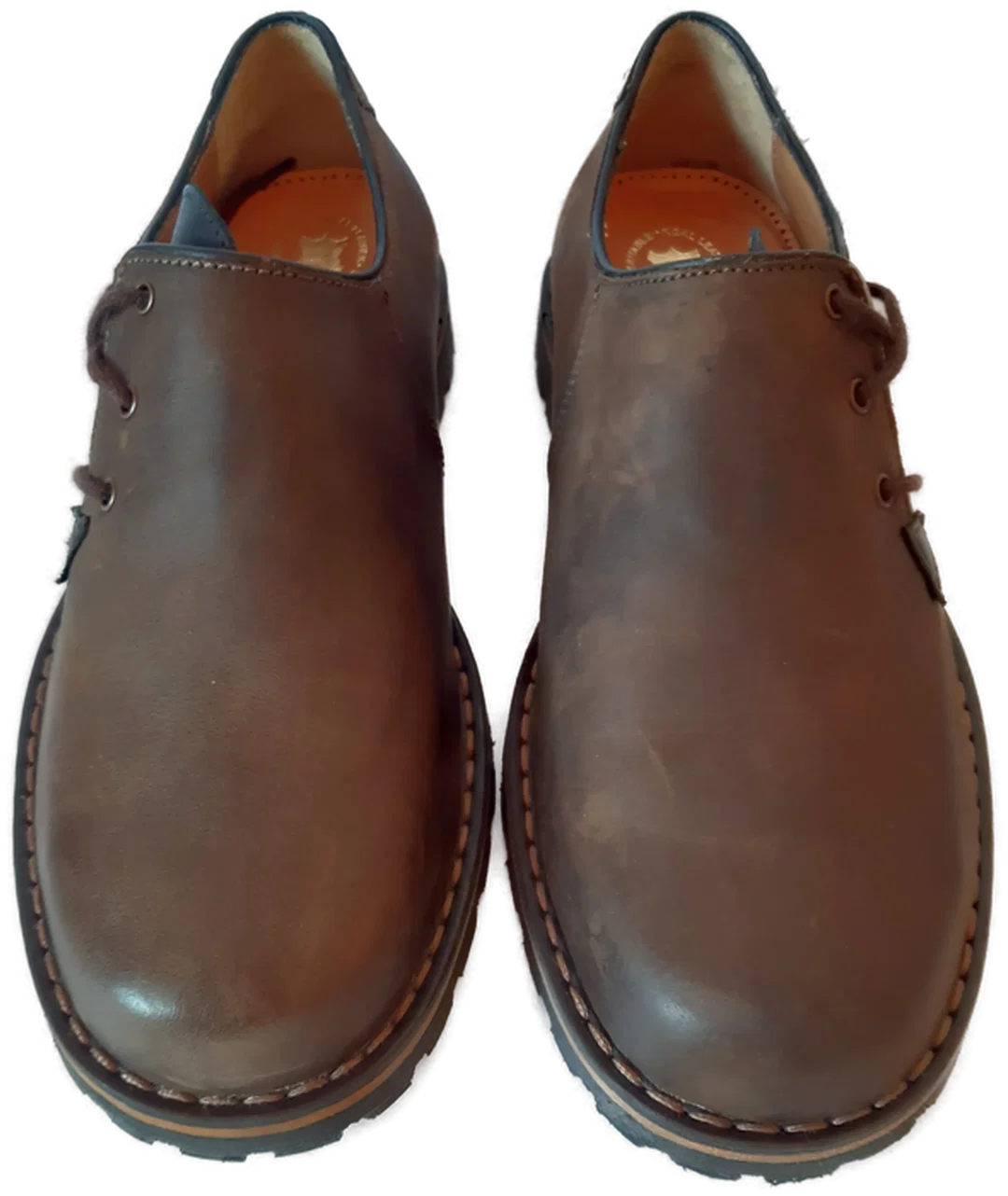 Fretz Men Herren Halbschuhe, braun patiniert - Gr. 40 – Bild 4
