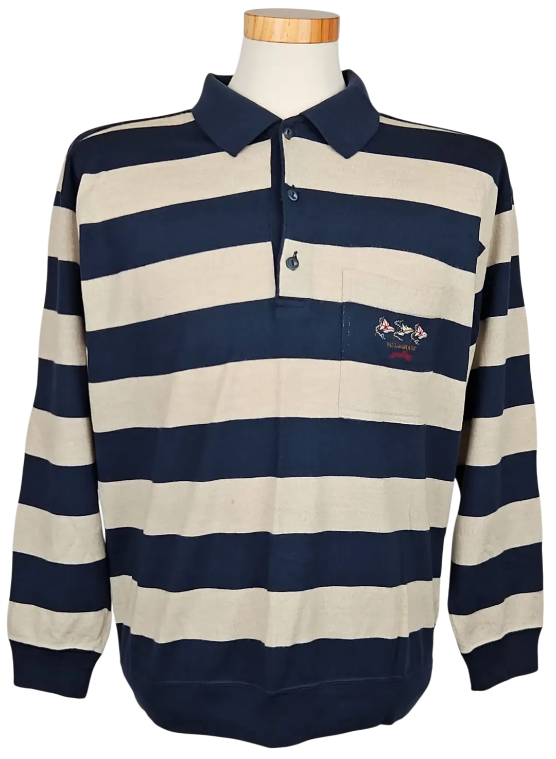 PAUL & SHARK Yachting Herren Pullover, marine/grau - Gr. XL  - Bild 4