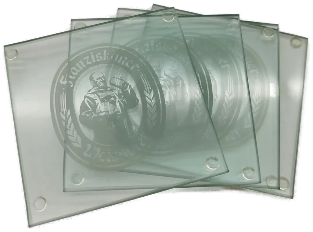 Franziskaner Weissbier Glas-Untersetzer - 4 Stück - Bild 4