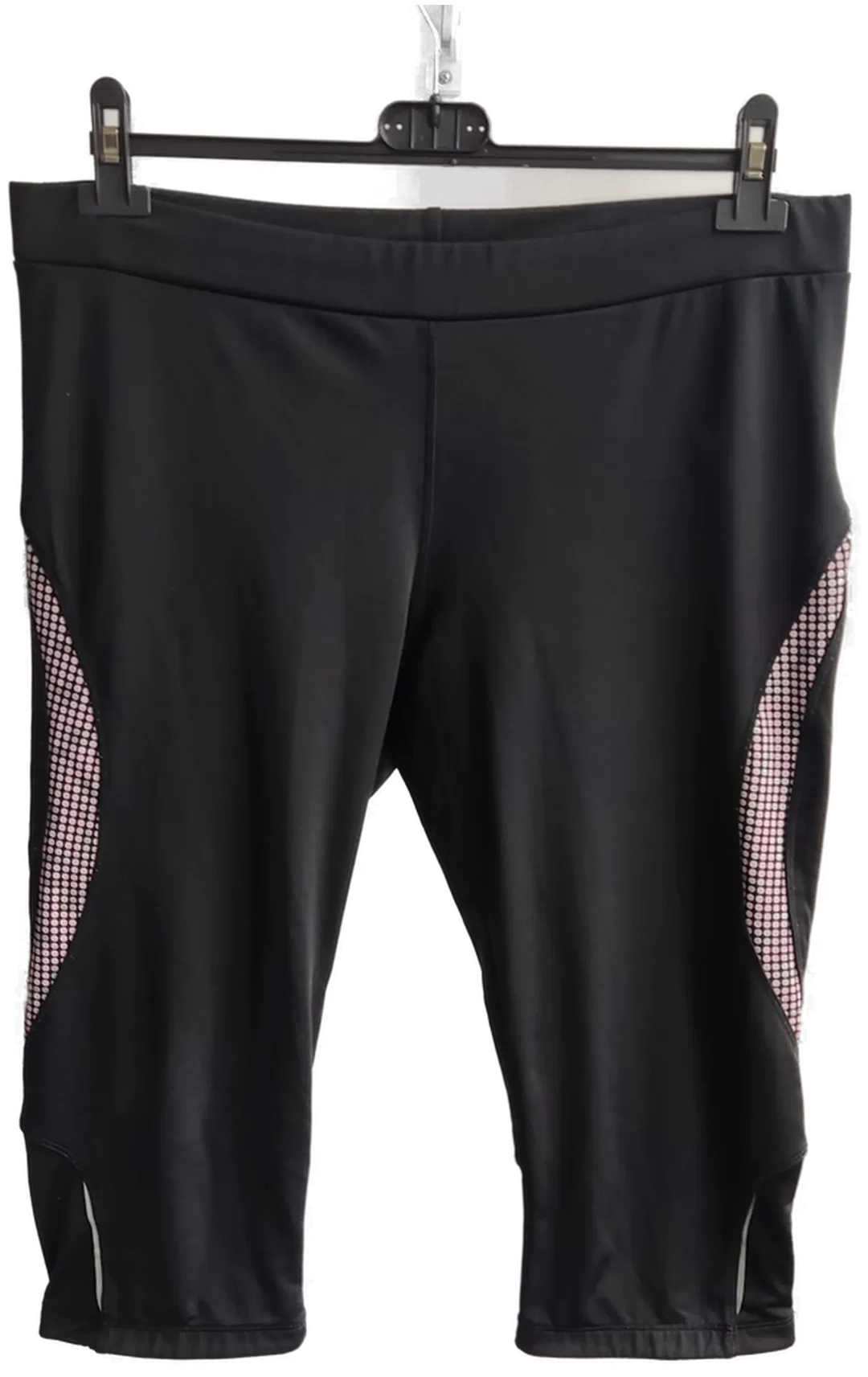 COOL RUNNING Damen Sporthose kurz schwarz gemustert - Gr. 44 - Bild 1