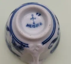 Mokkaset Zwiebelmuster Porzellan | Porzellan-Schatz - Bild 4